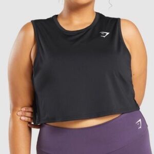 Gymshark black tank top